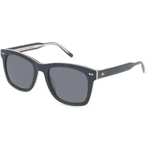 Safilo SpA Tommy Hilfiger TH 2184/S Herren-Sonnenbrille Vollrand Eckig Acetat-Gestell, Blau
