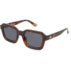 Tree Distribution GmbH Le Specs IMPOSSIBLE Unisex-Sonnenbrille Vollrand Quadratisch Kunststoff-Gestell, Braun