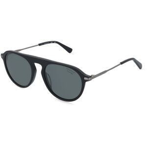 Marcolin Deutschland GmbH Gant GA00039 Herren-Sonnenbrille Vollrand Rund Acetat-Gestell, Schwarz
