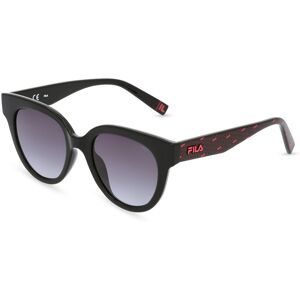 DE RIGO Vision D.A.CH. GmbH Fila FIASFI119 Damen-Sonnenbrille Vollrand Butterfly Kunststoff-Gestell, Schwarz