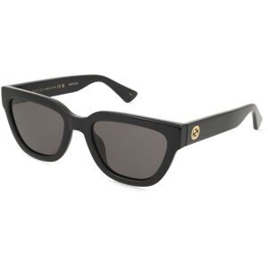 Kering Eyewear Spa Gucci GG1578S Unisex-Sonnenbrille Vollrand Butterfly Kunststoff-Gestell, Schwarz