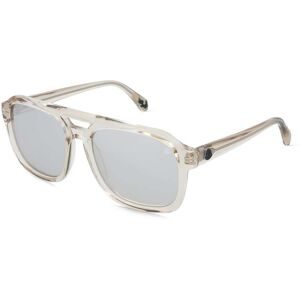 Luxottica Fashion Brillen Vertriebs GmbH Moncler ME6024 VANTOS Unisex-Sonnenbrille Vollrand Quadratisch Acetat-Gestell, Gelb