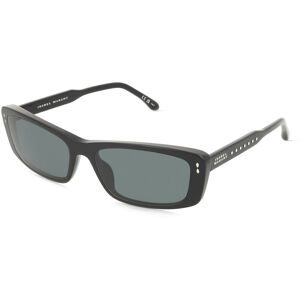 Safilo GmbH Isabel Marant IM 0243/G/S Damen-Sonnenbrille Vollrand Eckig Acetat-Gestell, Schwarz