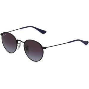 Luxottica Fashion Brillen Vertriebs GmbH Ray-Ban Junior RJ 9547S ROUND Kinder-Sonnenbrille Vollrand Rund Metall-Gestell, Schwarz