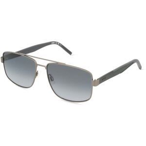 Safilo SpA Hugo HG 1338/S Herren-Sonnenbrille Vollrand Eckig Metall-Gestell, Grau