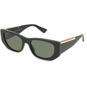 Kering Eyewear Spa Gucci GG1959S Damen-Sonnenbrille Vollrand Cat Eye Acetat-Gestell, Schwarz