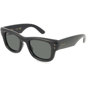 Luxottica Fashion Brillen Vertriebs GmbH Ray-Ban RB4940WAYFARER PUFFER Unisex-Sonnenbrille Vollrand Quadratisch Kunststoff-Gestell, Schwarz