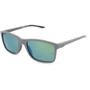 Safilo GmbH Under Armour UA HUSTLE XL Unisex-Sonnenbrille Vollrand Eckig Kunststoff-Gestell, Grau
