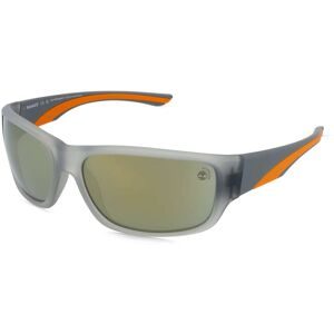 Marcolin Deutschland GmbH Timberland TB00084 Herren-Sonnenbrille Vollrand Eckig Kunststoff-Gestell, Grau