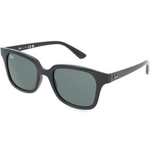 Luxottica Fashion Brillen Vertriebs GmbH Ray-Ban Junior RJ 9071S Kinder-Sonnenbrille Vollrand Quadratisch Kunststoff-Gestell, Schwarz
