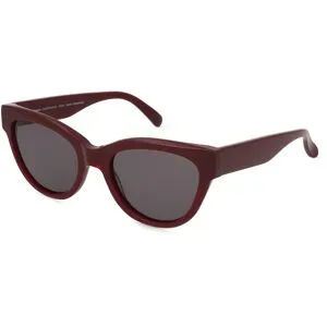 Wenzhou Lanson International Co., Ltd. Fielmann LN 059 SUN FA VIOLA Damen-Sonnenbrille Vollrand Butterfly Acetat Extrudiert-Gestell, Rot