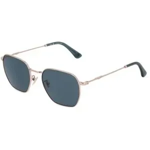 DE RIGO Vision D.A.CH. GmbH Police SPLL06 Herren-Sonnenbrille Vollrand Quadratisch Edelstahl-Gestell, Gold