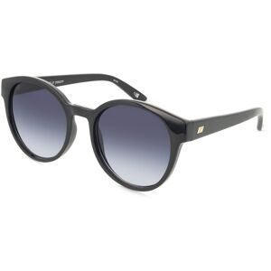 Tree Distribution GmbH Le Specs LSP2552177 Damen-Sonnenbrille Vollrand Rund Kunststoff-Gestell, Schwarz