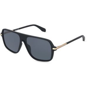 Marcolin Deutschland GmbH adidas OR0100 Unisex-Sonnenbrille Vollrand Pilot Kunststoff-Gestell, Schwarz