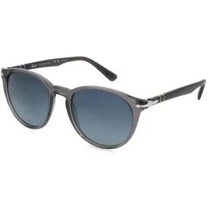 Luxottica Fashion Brillen Vertriebs GmbH Persol 0PO3152S Herren-Sonnenbrille Vollrand Panto Acetat-Gestell, Grau