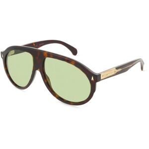 Luxottica Fashion Brillen Vertriebs GmbH Moncler ME6001 FHAITE Unisex-Sonnenbrille Vollrand Pilot Acetat-Gestell, Braun