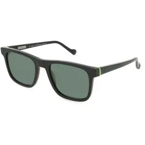 De Lotto s.r.l. Fielmann Elementra EMT 009 SUN RN Herren-Sonnenbrille Vollrand Browline Acetat-Gestell, Schwarz