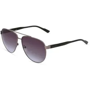 Marchon Germany GmbH Calvin Klein CK21132S Unisex-Sonnenbrille Vollrand Pilot Metall-Gestell, Grau