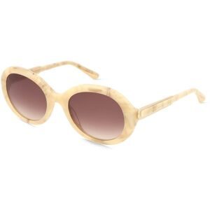 Mondottica Deutschland GmbH Sandro SA6072 Damen-Sonnenbrille Vollrand Rund Acetat-Gestell, Weiß