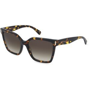 Marchon Germany GmbH Longchamp LO802S Damen-Sonnenbrille Vollrand Eckig Acetat-Gestell, Havanna