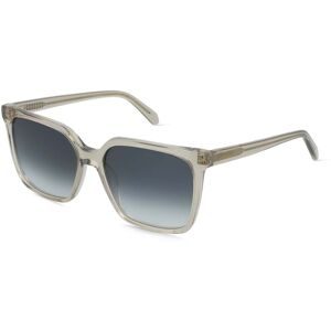 Marchon Germany GmbH Ferragamo SF2102S Damen-Sonnenbrille Vollrand Eckig Acetat-Gestell, Beige