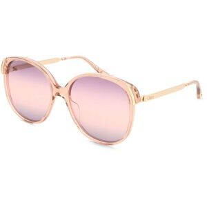 Kering Eyewear Spa Chloé CH0285S Unisex-Sonnenbrille Vollrand Quadratisch Acetat-Gestell, Braun
