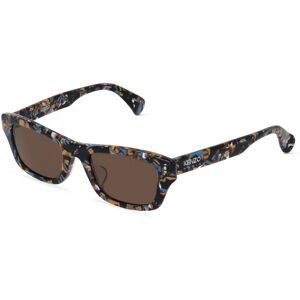 Thélios Kenzo KZ40154U Unisex-Sonnenbrille Vollrand Quadratisch Kunststoff-Gestell, Bunt