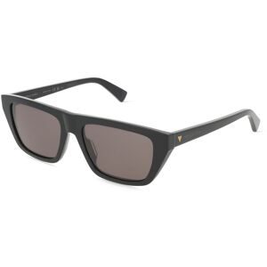 Kering Eyewear Spa Bottega Veneta BV1291S Unisex-Sonnenbrille Vollrand Quadratisch Acetat-Gestell, Schwarz