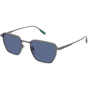 Marchon Germany GmbH Lacoste L260S Unisex-Sonnenbrille Vollrand Quadratisch Metall-Gestell, Grau
