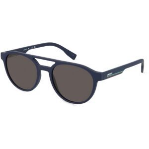 Marchon Germany GmbH Lacoste L6008S Unisex-Sonnenbrille Vollrand Pilot Kunststoff-Gestell, Blau