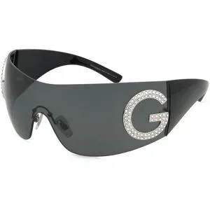Luxottica Fashion Brillen Vertriebs GmbH Dolce&Gabbana 0DG2298B Damen-Sonnenbrille Randlos Quadratisch Metall-Gestell, Schwarz