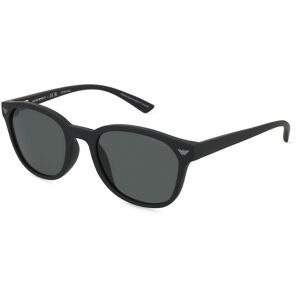 Luxottica Fashion Brillen Vertriebs GmbH Emporio Armani 0EA4225U Herren-Sonnenbrille Vollrand Panto Kunststoff-Gestell, Schwarz