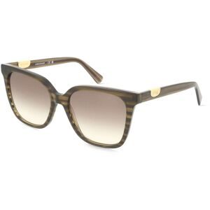 Marchon Germany GmbH Longchamp LO772S Unisex-Sonnenbrille Vollrand Butterfly Acetat-Gestell, Grün