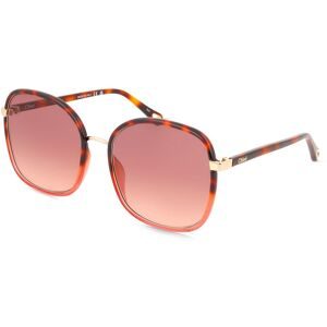 Kering Eyewear Spa Chloé CH0031S Damen-Sonnenbrille Vollrand Eckig Kunststoff-Gestell, Havanna