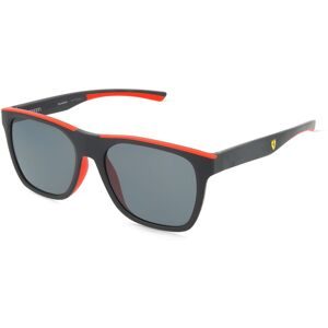 Luxottica Fashion Brillen Vertriebs GmbH Scuderia Ferrari FZ6013D Unisex-Sonnenbrille Vollrand Quadratisch Kunststoff-Gestell, Schwarz
