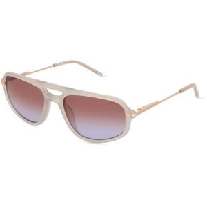 Marchon Germany GmbH DKNY DK712S Unisex-Sonnenbrille Vollrand Pilot Acetat-Gestell, Grau