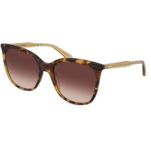 Marchon Germany GmbH Calvin Klein CK23500S Unisex-Sonnenbrille Vollrand Butterfly Kunststoff-Gestell, Braun