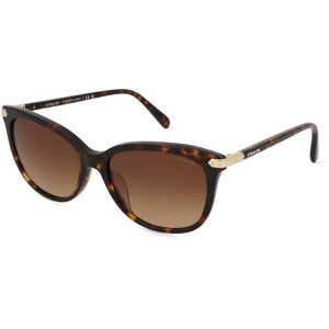 Luxottica Fashion Brillen Vertriebs GmbH Coach HC8378U Damen-Sonnenbrille Vollrand Cat Eye Acetat-Gestell, Braun