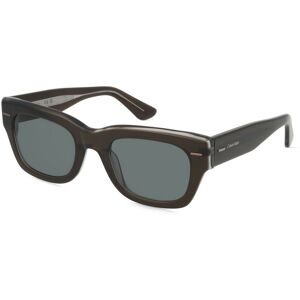 Marchon Germany GmbH Calvin Klein CK23509S Unisex-Sonnenbrille Vollrand Butterfly Kunststoff-Gestell, Schwarz
