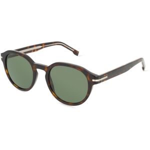 Safilo GmbH Boss 1721/S Herren-Sonnenbrille Vollrand Eckig Acetat-Gestell, Havanna