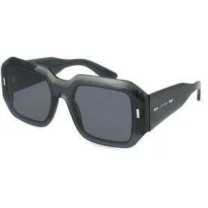 Marchon Germany GmbH Calvin Klein CK23536S Unisex-Sonnenbrille Vollrand Quadratisch Kunststoff-Gestell, Grau