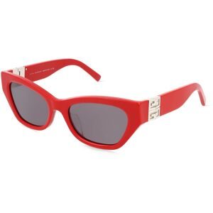 Safilo GmbH Givenchy GV40008U Unisex-Sonnenbrille Vollrand Cat Eye Acetat-Gestell, Rot