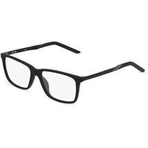 Marchon Germany GmbH Nike 7258 Unisex-Brille inkl. Gläser Vollrand Quadratisch Kunststoff-Gestell 54/15/145, Schwarz