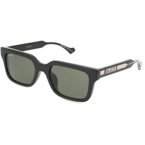 Kering Eyewear Spa Gucci GG1732SK Herren-Sonnenbrille Vollrand Eckig Kunststoff-Gestell, Schwarz