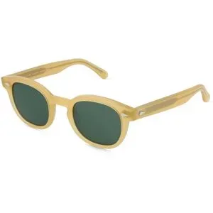 De Lotto s.r.l. Fielmann AB 015 SUN RN ROMEO Unisex-Sonnenbrille Vollrand Oval Acetat-Gestell, Gelb