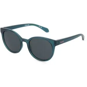 Safilo GmbH Polaroid PLD 8076/S Kinder-Sonnenbrille Vollrand Butterfly Kunststoff-Gestell, Grau