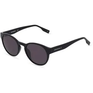 Marchon Germany GmbH Converse CV509S MALDEN Unisex-Sonnenbrille Vollrand Rund Kunststoff-Gestell, Schwarz