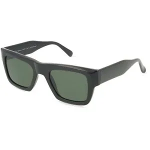 Suncute Industries Co., Ltd. Fielmann MC 633 SUN FA RAVEN Unisex-Sonnenbrille Vollrand Quadratisch Propionat-Gestell, Schwarz