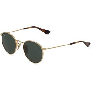 Luxottica Fashion Brillen Vertriebs GmbH Ray-Ban Junior RJ 9547S ROUND Kinder-Sonnenbrille Vollrand Rund Metall-Gestell, Gold