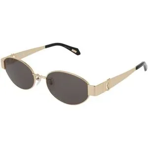 DE RIGO Vision D.A.CH. GmbH Just Cavalli SJC152 Damen-Sonnenbrille Vollrand Oval Kunststoff-Gestell, Pink